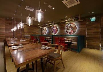 个性快餐店装修