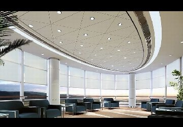 办公楼装修利用墙面装饰提升