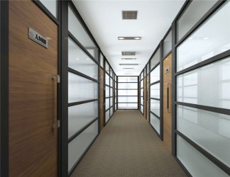 北京办公室装修之走廊布置及