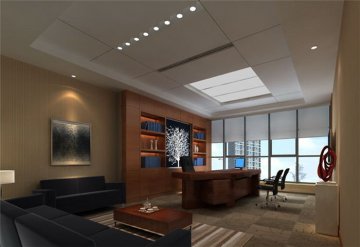 北京写字楼装修现代办公室的